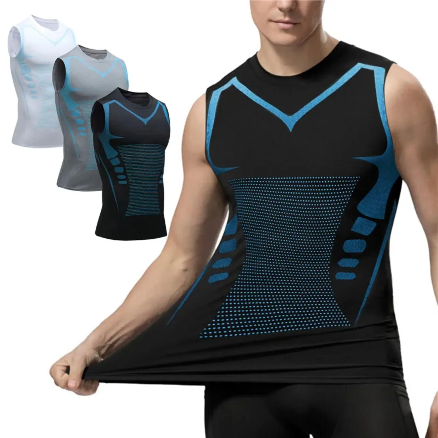 REDUCTOFORM- FAJA CHALECO LONICO REDUCTOR HOMBRE