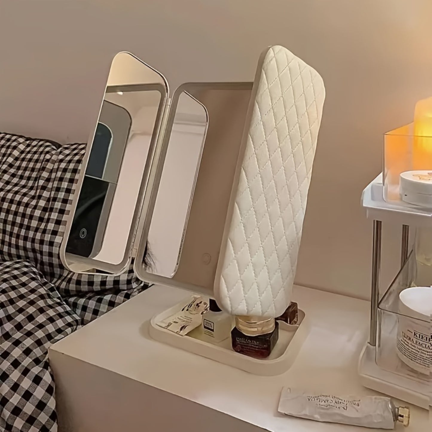 LUZBELLA™-ESPEJO LUZ LED PLEGABLE MAQUILLAJE