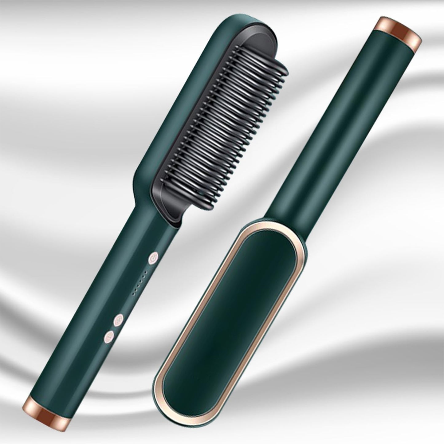 DualGlam™-Alisador cepillo plancha 2 EN 1