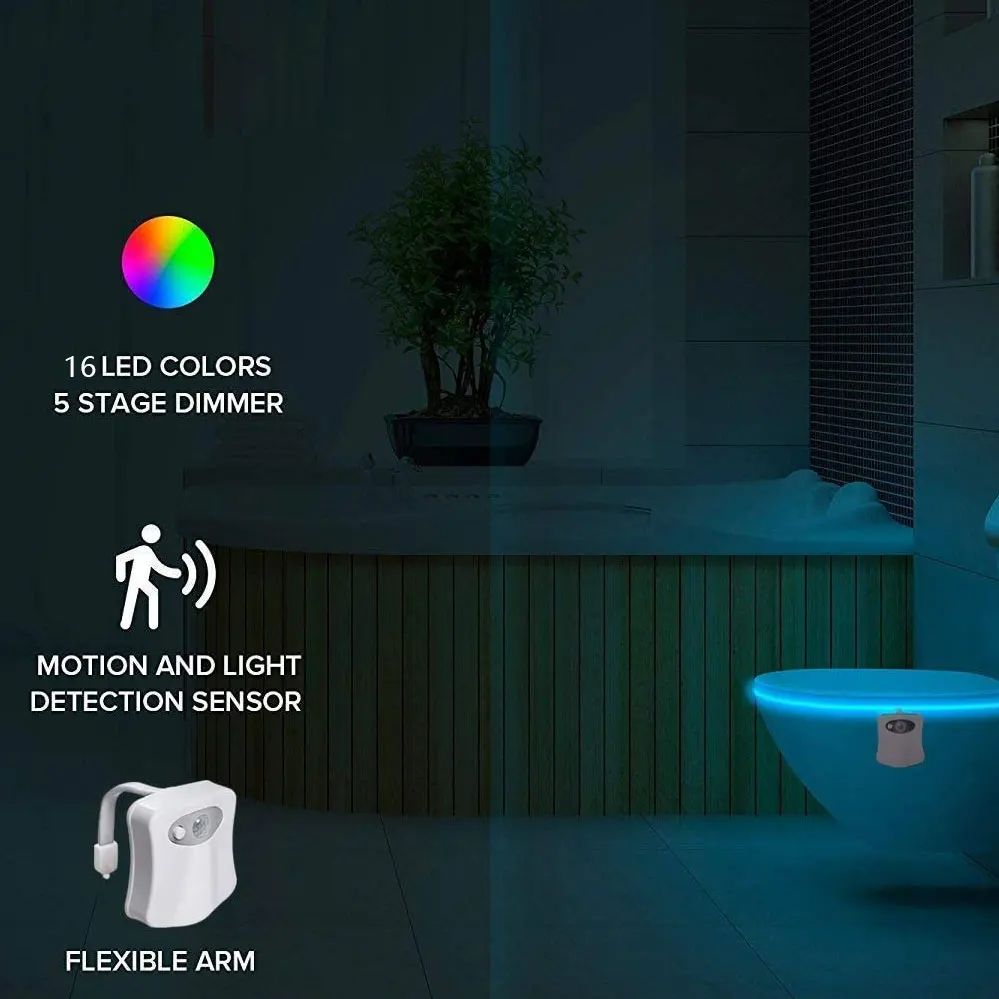 ✅ LumoSeat™-Luz con sensor para inodoro