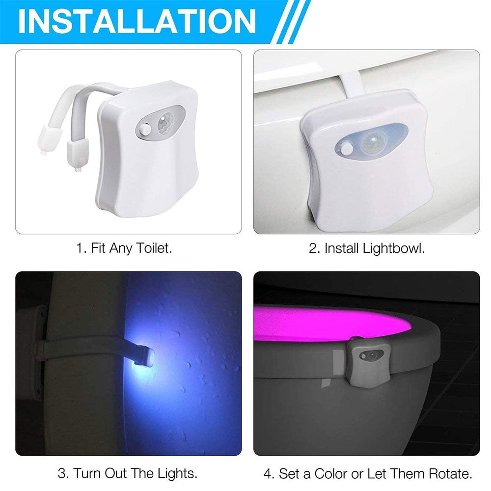 ✅ LumoSeat™-Luz con sensor para inodoro